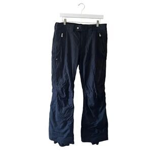 Bogner Unisex Black Stretch Lined Waterproof Ski Snowboard Pants SZ 34